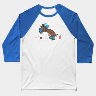 Slalom dog Baseball T-Shirt